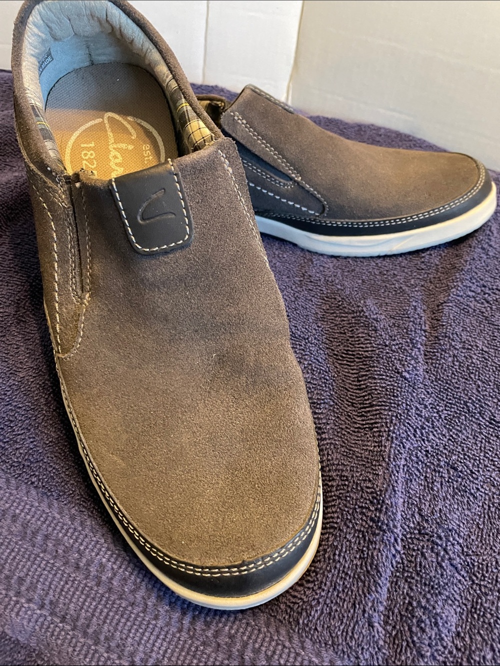Clark 1825 men’s slip on shoes